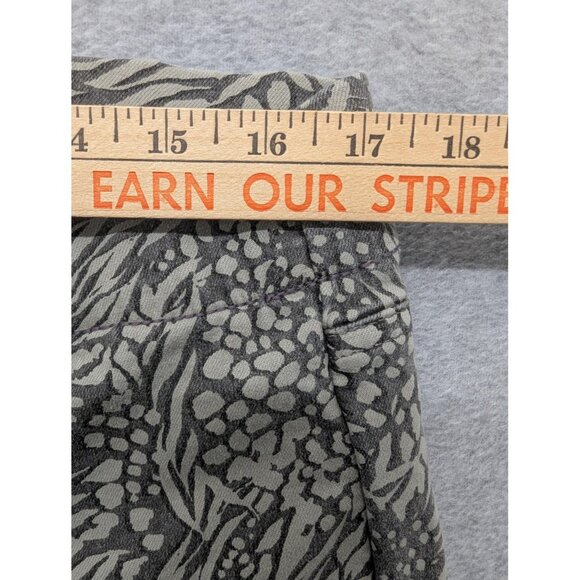 NYDJ Jeans Womens 12 Charcoal Shadow Animal Print Stretch Lift Tuck MFOZ8300 - Picture 4 of 15
